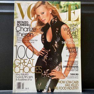 Vogue magazine October 2004 - Charlize Theron